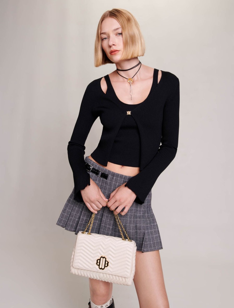 Maje Eco-Friendly Selection | Stretch Knit Twin Set