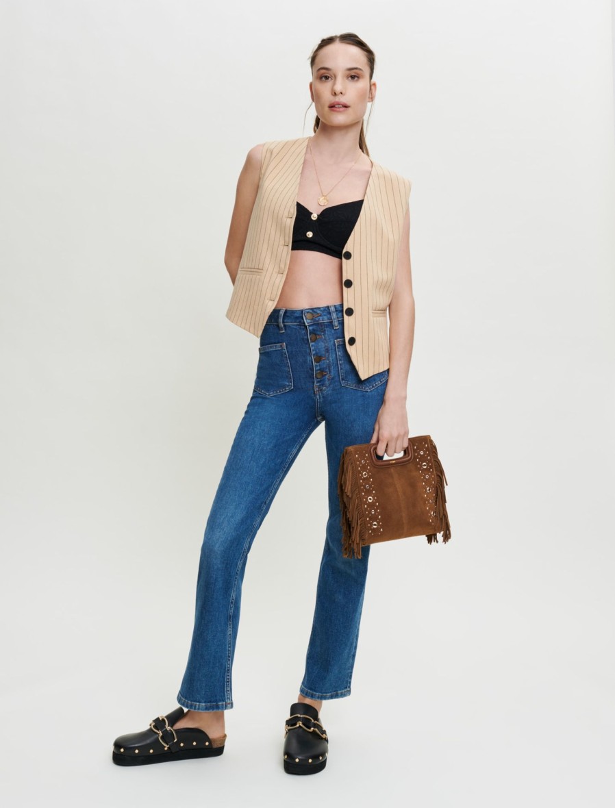 Maje Eco-Friendly Selection | Jeans With Pockets