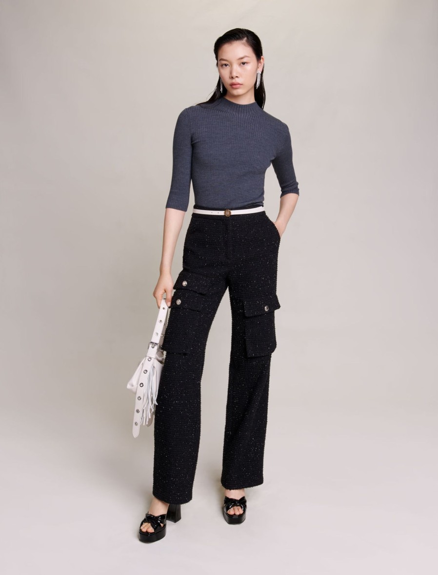Maje Eco-Friendly Selection | Ribbed Sweater