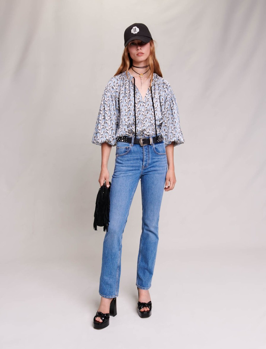 Maje Eco-Friendly Selection | Penelope Straight Jeans