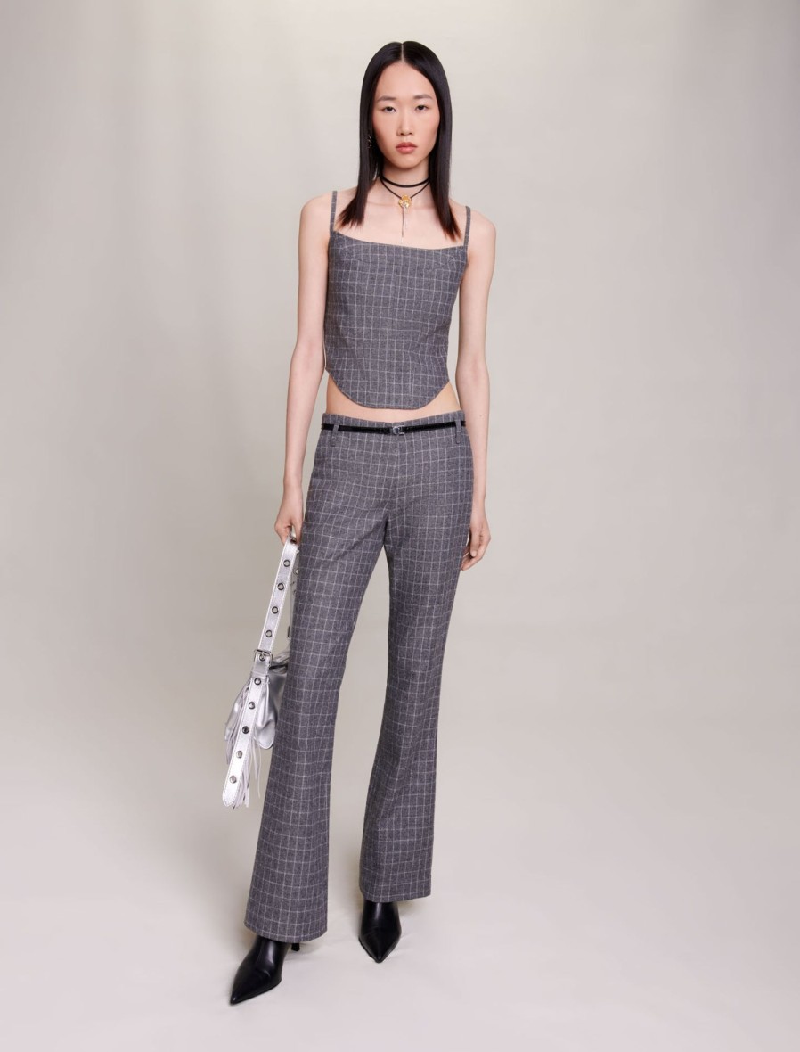 Maje Eco-Friendly Selection | Flared Trousers