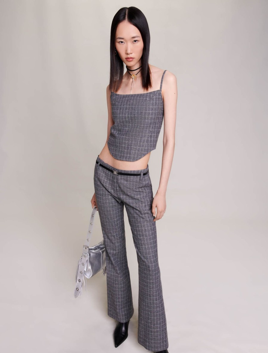 Maje Eco-Friendly Selection | Flared Trousers