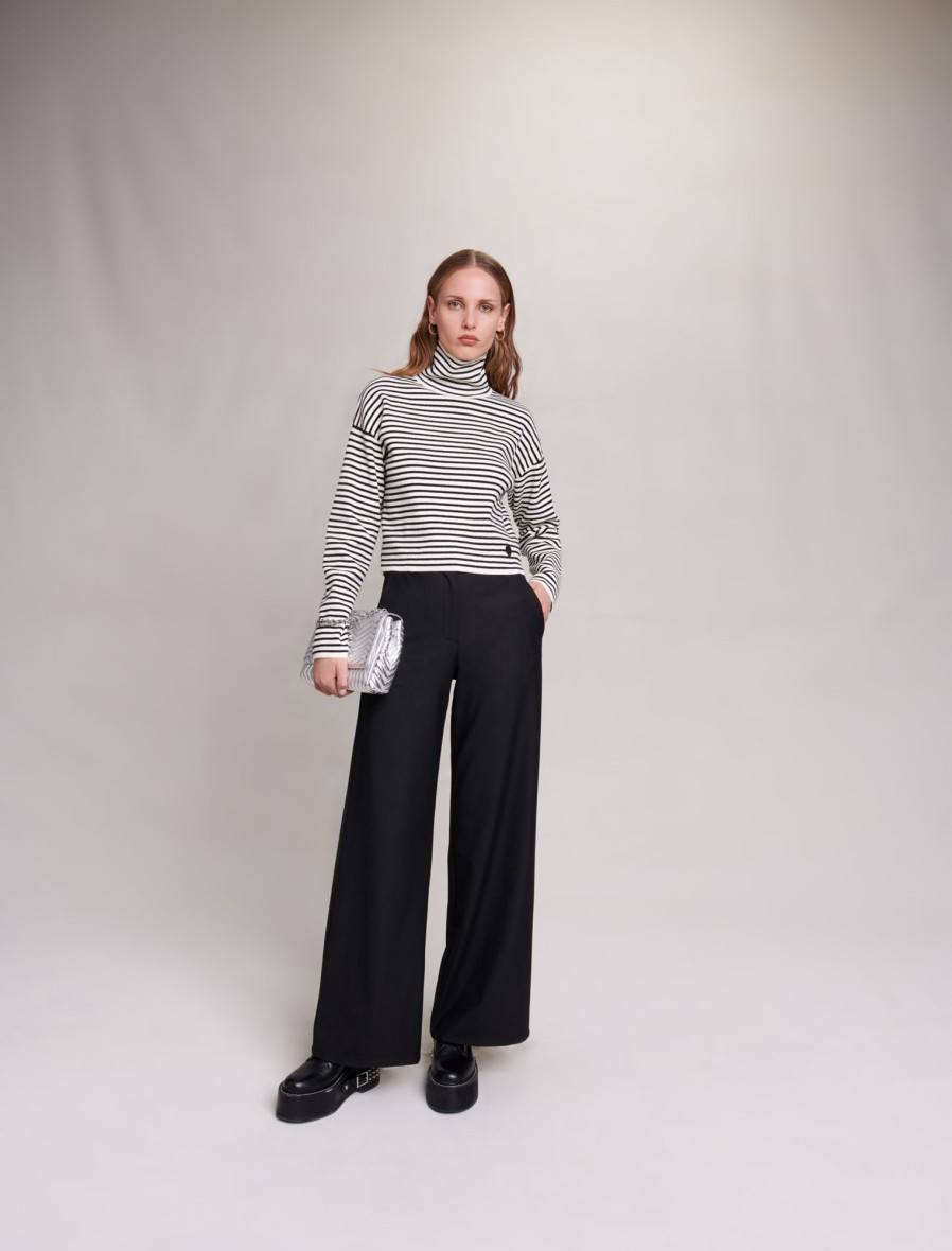 Maje Eco-Friendly Selection | Flared Trousers