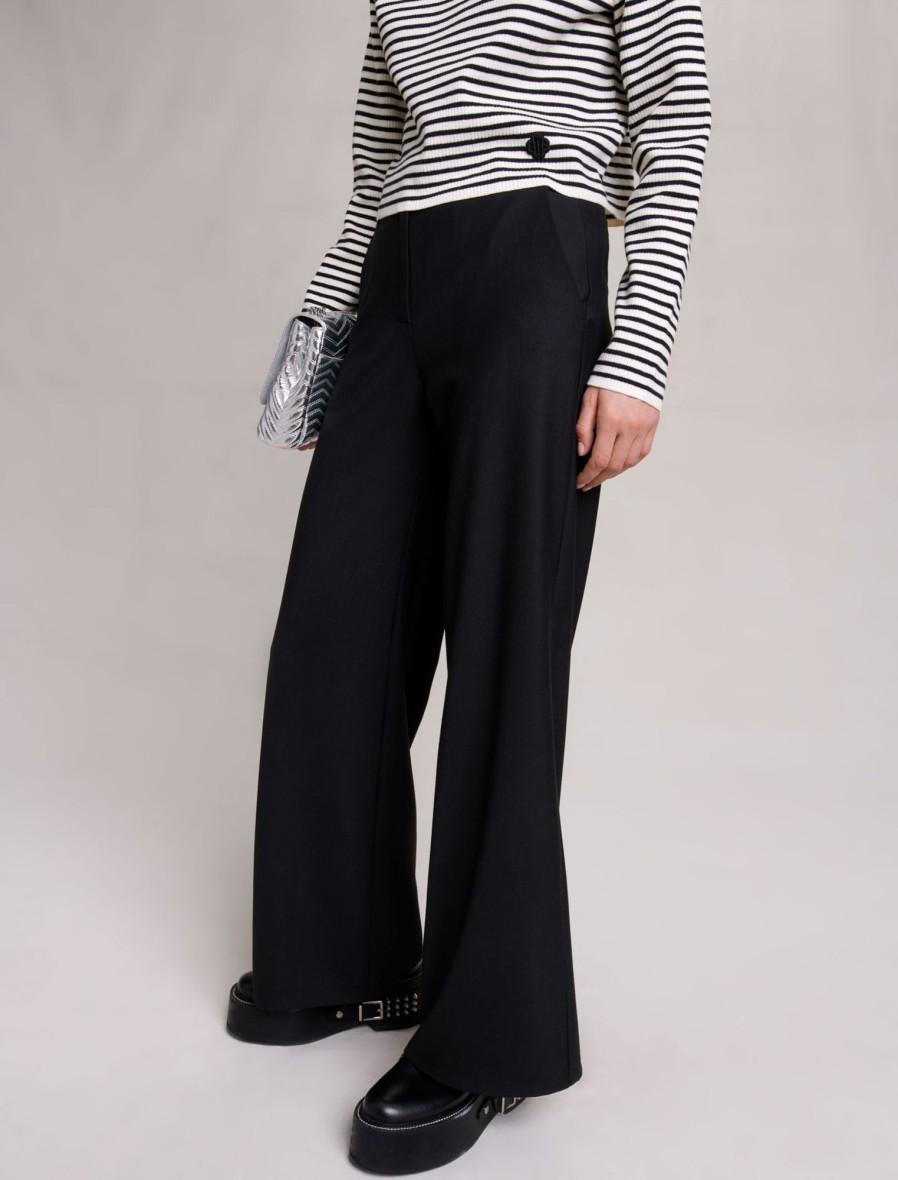 Maje Eco-Friendly Selection | Flared Trousers