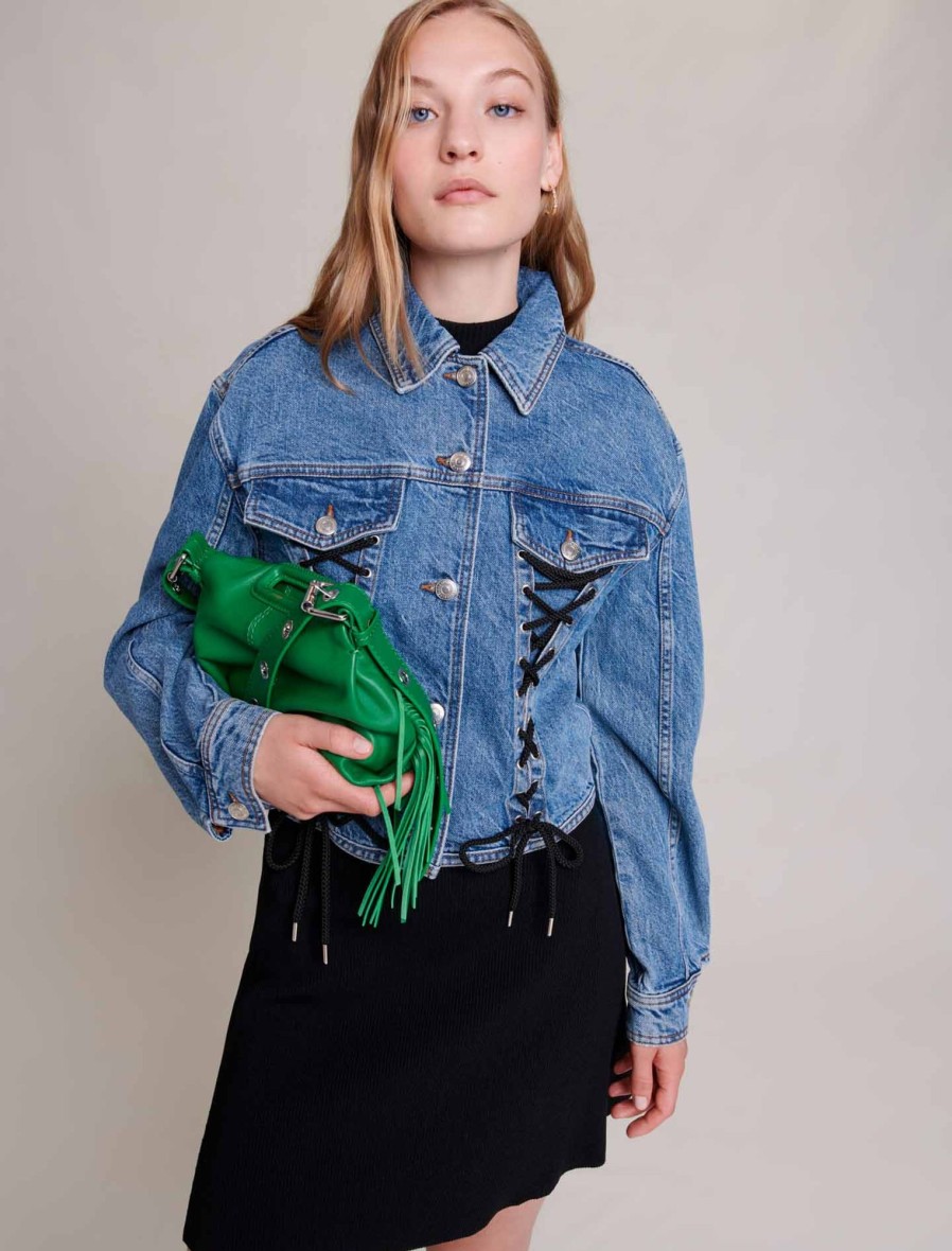 Maje Eco-Friendly Selection | Denim Jacket