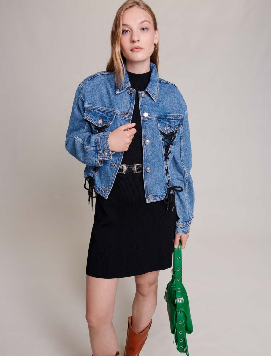 Maje Eco-Friendly Selection | Denim Jacket