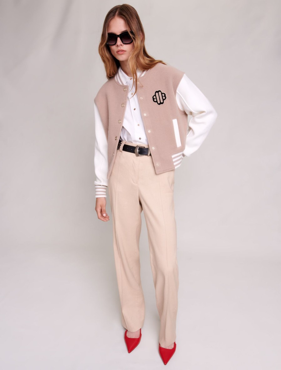 Maje Eco-Friendly Selection | Straight Fit Trousers