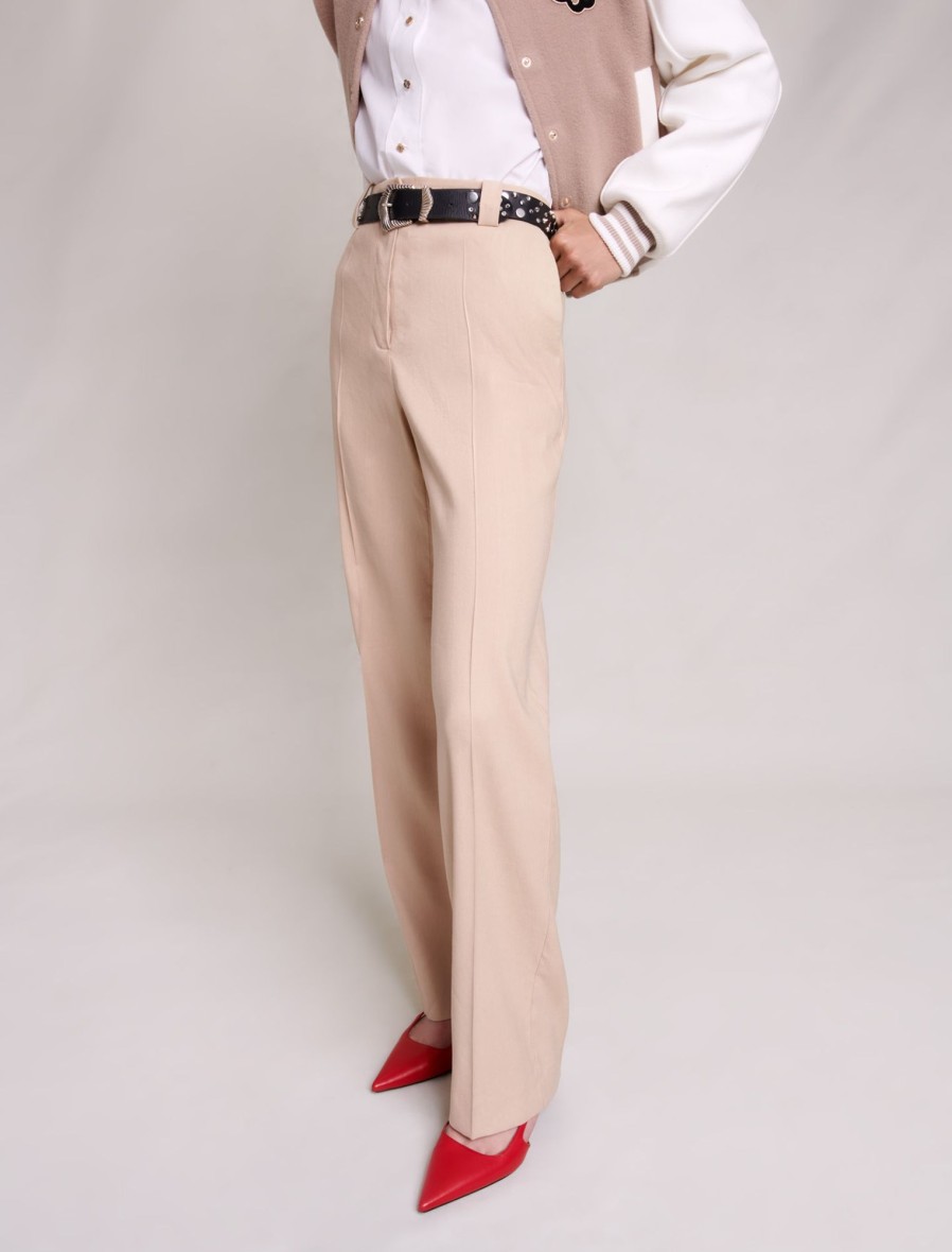 Maje Eco-Friendly Selection | Straight Fit Trousers