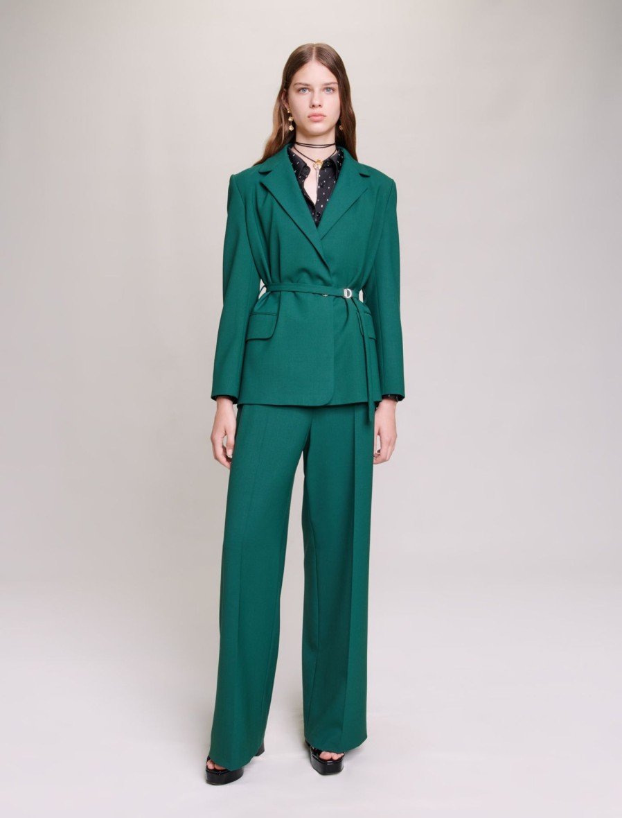 Maje Eco-Friendly Selection | Billowy Suit Jacket