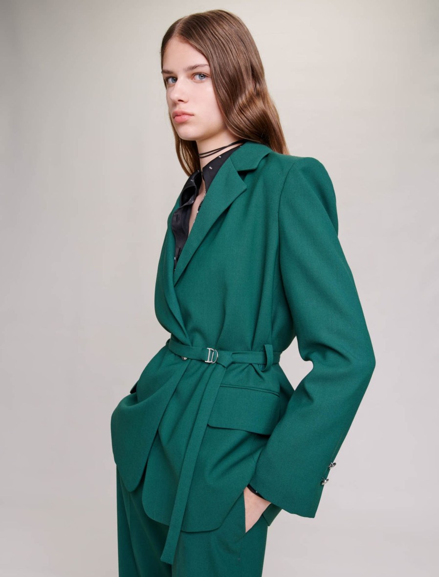 Maje Eco-Friendly Selection | Billowy Suit Jacket