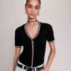 Maje Eco-Friendly Selection | Fitted Knitted Pullover