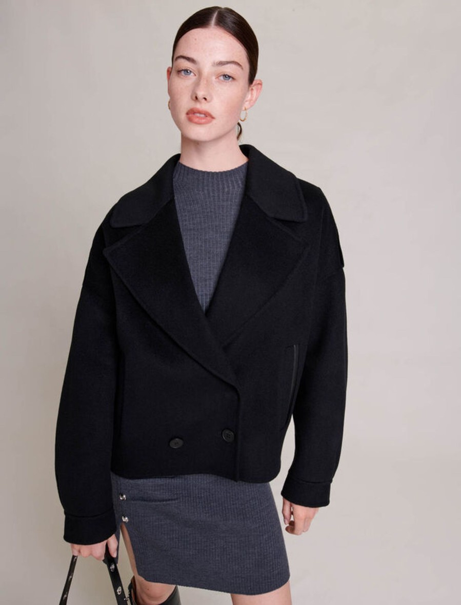 Maje Eco-Friendly Selection | Oversized Wool Jacket