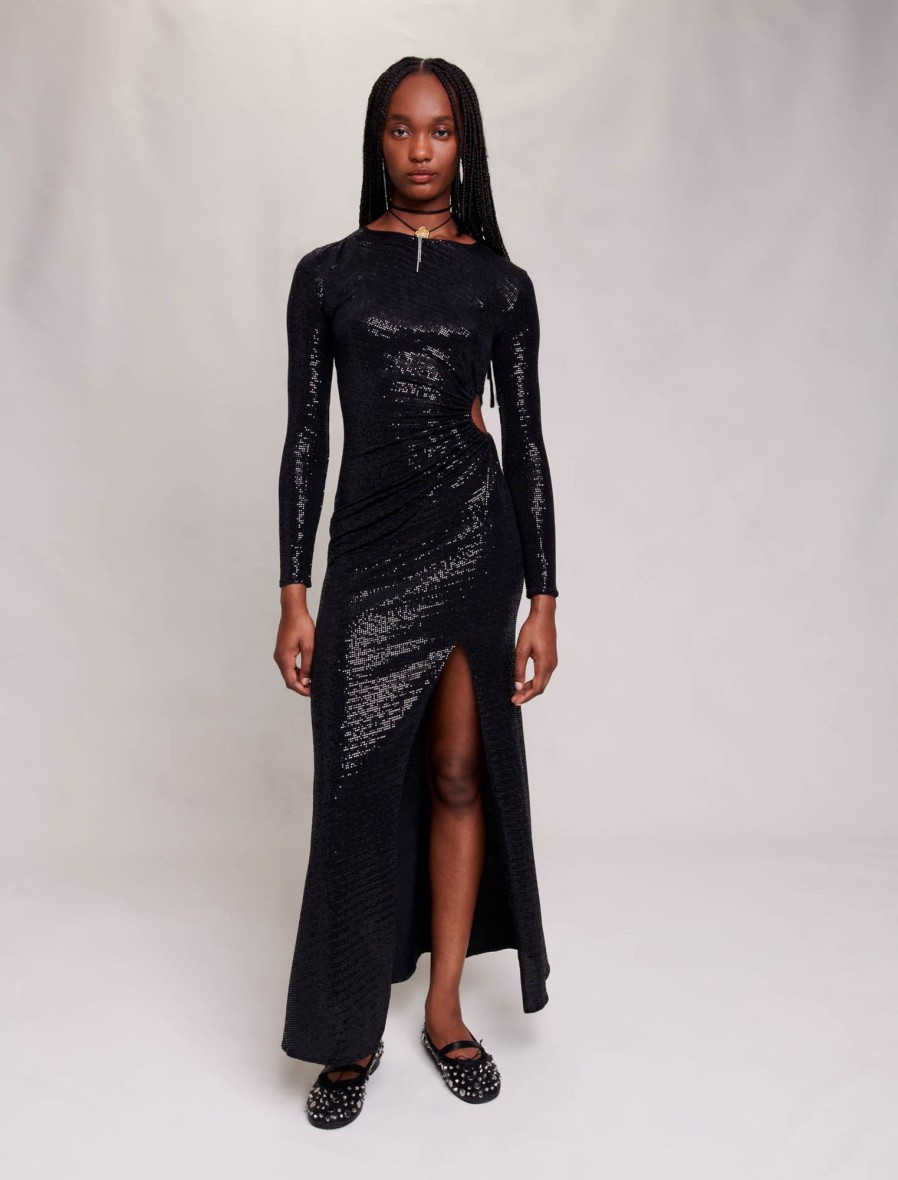 Maje Black Dresses | Rilexisa Dress