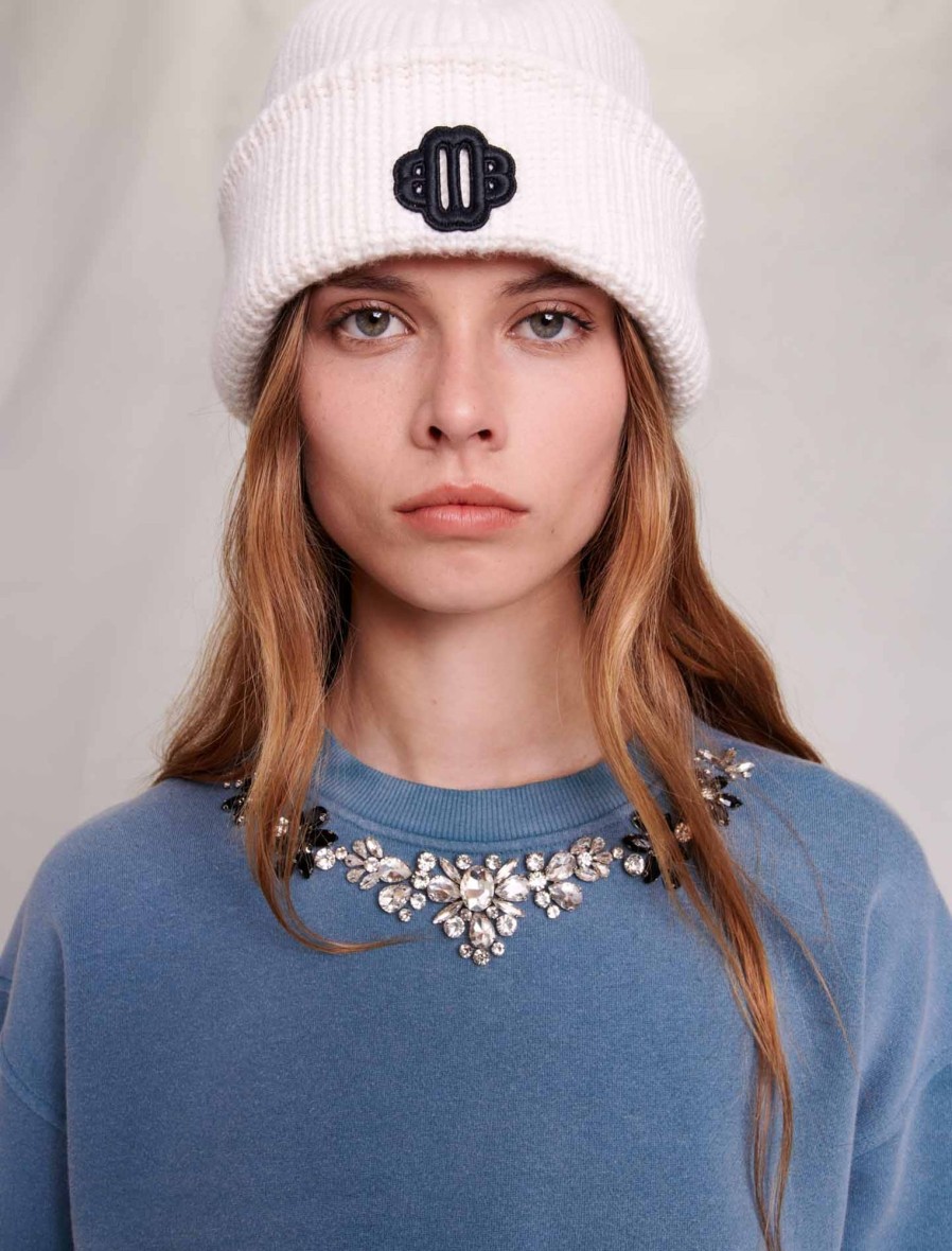 Maje Eco-Friendly Selection | Two Tone Sweatshirt