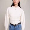 Maje Eco-Friendly Selection | Corset Sweater