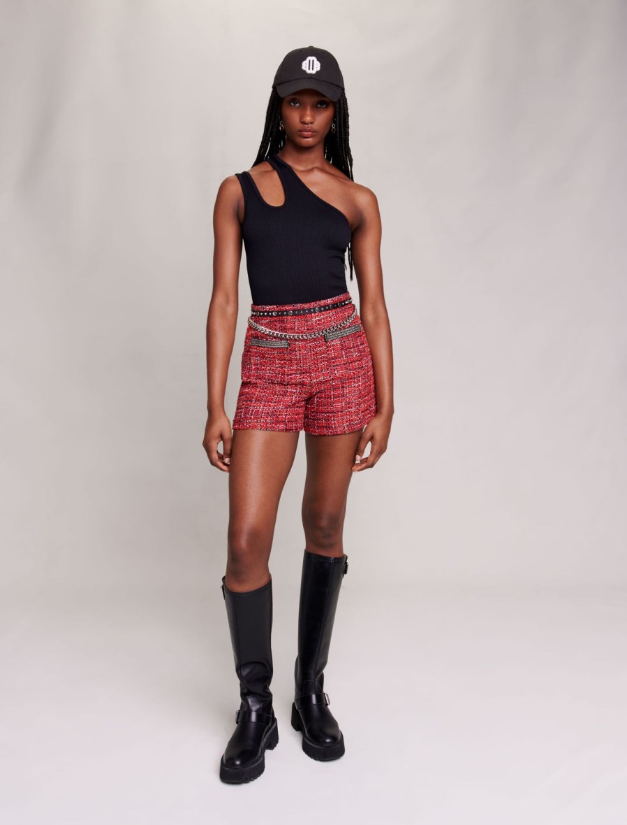 Maje Eco-Friendly Selection | Cutaway Top