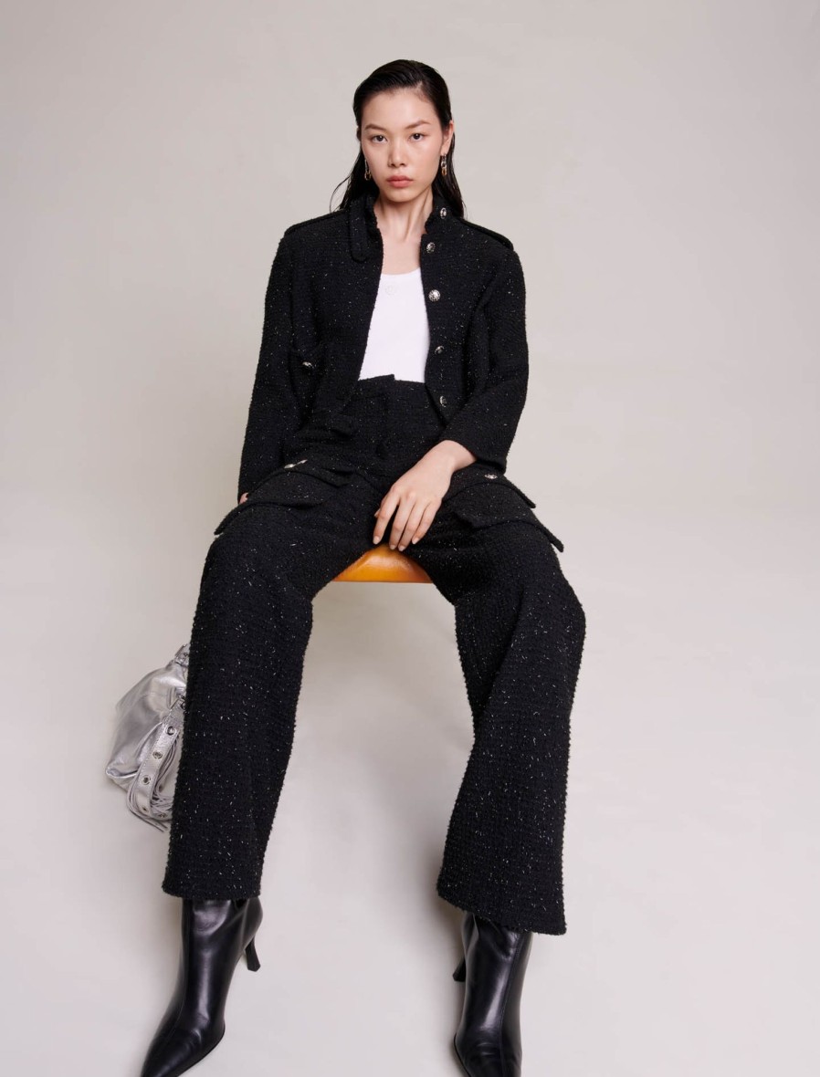 Maje Eco-Friendly Selection | Tweed Trousers