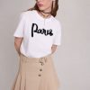 Maje Eco-Friendly Selection | Paris Cotton T Shirt