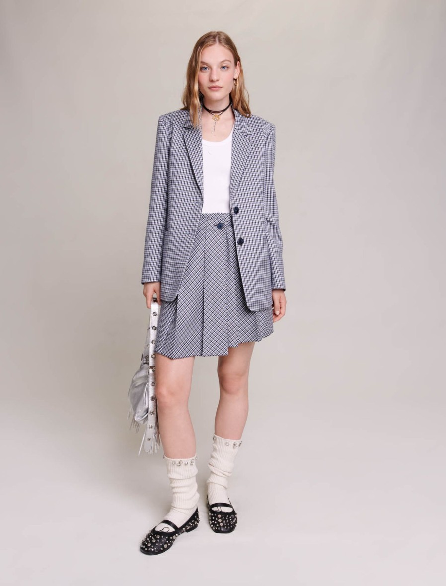 Maje Eco-Friendly Selection | Tailored Blazer Jacket